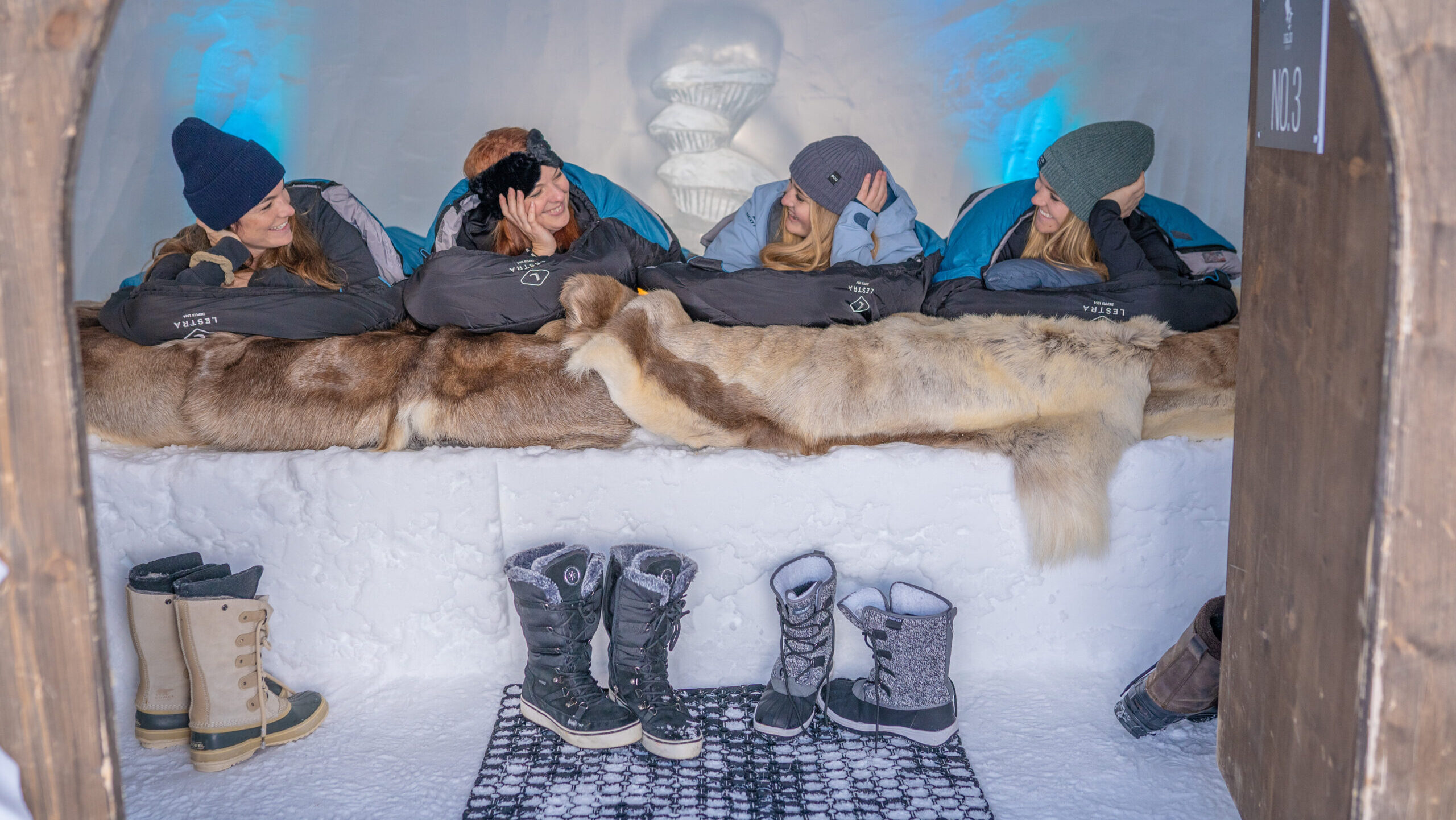 Träume-Iglu für bis zu 4 Personen